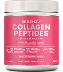 Premium Quick Dissolve Collagen Peptides Protein Powder For Healthy Hair, Skin, Nails, Joints - Hydrolyzed For Better Absorption | Made in Canada, Grass Fed, Keto, Kosher & Halal Certified - Non GMO, Gluten Free (454g / 16 oz)