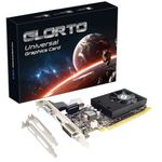 Glorto GeForce GT 730 4G GDDR5 Low Profile Graphics Card, PCI Express 2.0 x8, HDMI/DVI/VGA, Entry Level GPU for PC, SFF and HTPC, Compatible with Windows 11