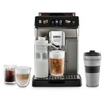 Delonghi De'Longhi Eletta Explore Cold Brew Bean-To-Cup Coffee Machine - Titanium, Silver