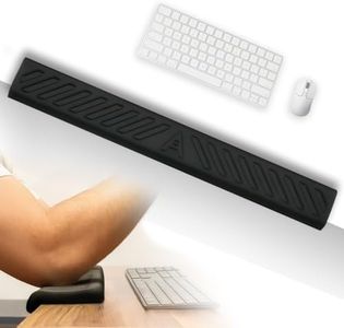 Desk Edge Cushion, Extra Long 28 Inch Arm Rest Pad for Desk, Memory Foam