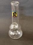 MFT 5 INCH CLEAR AMMO GLASS WATER BONG CHILLUM WITH BOB MARLEY PRINT AND hand PIPE water bong smoking weed hookhah portable glass (PACK OF 1)