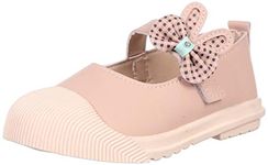 Hoppipola Girl's Pink Ballet Flats-10.5 Kids UK (29 EU) (2020V176)