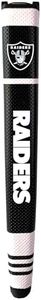 Team Golf NFL Las Vegas Raiders Golf Putter Grip Golf Putter Grip with Removable Gel Top Ball Marker, Durable Wide Grip & Easy to Control