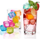 Yopay 200 Pieces Reusable Ice Cubes