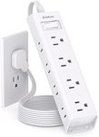 Flat Plug Power Strip, Ultra Thin E