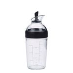 OXO 1268980 Good Grips Little Salad Dressing Shaker, Black, Small