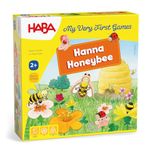 HABA 302199 My Very First Games Hanna Honeybee - 2 Cooperative Colour Die Games Ages 2 and Up English version (Made in Germany)