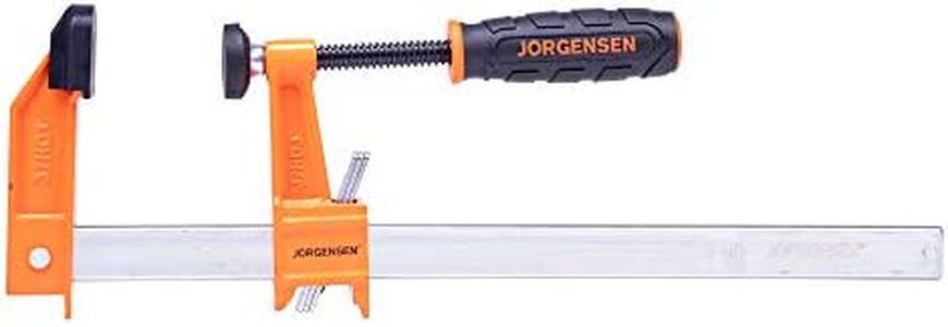 Pony Jorgensen Quick Action Clutched Heavy Duty Bar Clamp, 300 mm Size, Orange