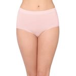 Wacoal B-Smooth High Waist Full Coverage Solid Brief Panty - Pink (L)