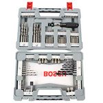 Bosch Professional 105 Pieces Premium X-Line Drill Bit and Screwdriver Bit Set (for wood, metal and stone, Accessories drill)