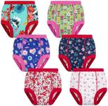 BIG ELEPHANT 6-Pack Potty Training Pants – 100% Cotton Absorbent Toddler Underwear for Boys and Girls, 12-24 Months