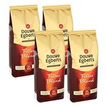 Douwe Egberts Professional Filter Blend Coffee 4KG French Press Cafetiere Ground Bag (4 x 1kg Bags)