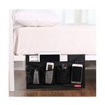 Zafit Bedside Storage Organizer, Table Cabinet Storage Organizer Bedside Organizer Caddy for Remotes Phone Glasses