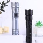 Drumstone {Exclusive Launch Durable Metal Torch with Adjustable Focus and 5 Light Modes | Torch for Trekking | Torch for Night | Torch for Gifting