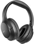 TOZO HA1 Bluetooth Headphones Over Ear with Powerful Bass, Wireless Headphones with 70H Playtime and a Foldable Design, ENC Call Noise Cancelling, Bluetooth 5.4, Customisable EQ Settings via App