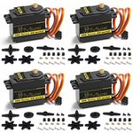 Miuzei MG996R Servo Motor Metal Gear High Speed Torque Digital Servo for RC DIY Helicopter Car Boat Robot (4)