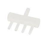 sourcingmap Plastic 4 Way Aquarium Oxygen Pipe Hose Tube Fitting Splitter Manifold Valve