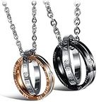 Feraco His Hers Matching Set Neckla
