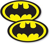 Signs247 2x SUPERHERO STICKERS LOGO