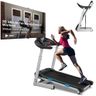 Automatic Incline Treadmills for Home Climb Running, Heavy Duty Commercial Grade, 4.0HP 400+lb Weight Capacity Treadmills with Adjustable Handle, LED Console, 43*17in Running Area, 95% Fully Assembled