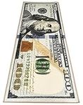 HUAHOO Money Rugs 100 Dollar Bill R