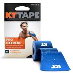 KT Tape PRO Extreme 20 Strip 10"Precut Sonic Blue