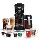 Ninja CFP301C DualBrew Pro Specialty Coffee System, Single-Serve, Pod, and 12-Cup Drip Coffee Maker (Canadian Version) , Black