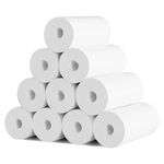 Thermal Paper for Kids Instant Print Cameras, 10 Rolls, Thermal Printer Paper White, Zero Ink Printing Paper for Kids Camera, Easy to Replace - Suitable for Kids Camera Instant Print