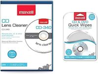 Maxell CD/DVD Cleaning Bundle - Pro