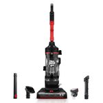 Dirt Devil Multi-Surface Rewind+ Bagless Upright Vacuum Cleaner Machine with Cord Rewind, Powerful Suction, Extended Filtration, UD76800V, Black