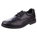 Hush Puppies Boys Tim Derbys, Black, 2 UK Child