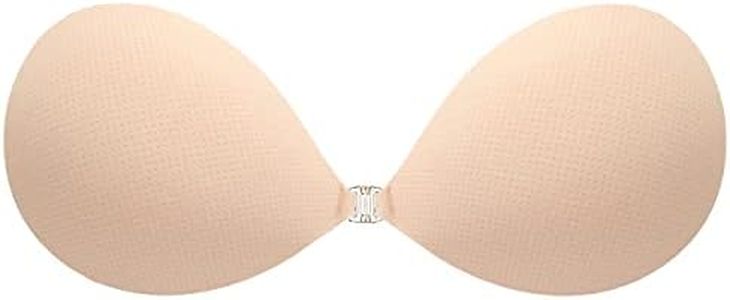 MITALOO Adhesive Bra Invisible Strapless Backless Bra Sticky Push up Silicone Bra for Women