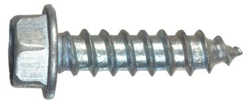 The Hillman Group 70311 12-Inch x 5/8-Inch Hex Washer Head Slotted Sheet Metal Screw, 100-Pack