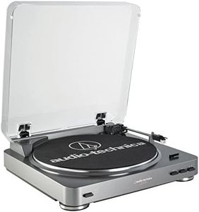 Audio-Technica AT-LP60USB Tourne-Disque USB Plateau Professionnel Aluminium