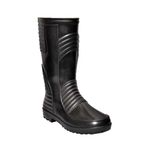 HILLSON Mens Welsafe Black Safety Gumboots With Lining, 6 Uk