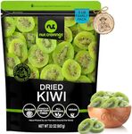 NUT CRAVINGS Dry Fruits - Sun Dried Kiwi Slices, with Sugar Added (32oz - 2 LB) Packed Fresh in Resealable Bag - Sweet Snack, Healthy Food, All Natural, Vegan, Kosher Certified