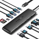 Lemorele 12 in 1 Laptop USB C Docki