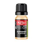 Plately - Peppermint - Food Flavour Essence for Baking Cakes, Cookies, Chocolates, Ice Creams, Desserts, 30g