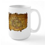 CafePress Charmed Invoking Spell Mug 15 oz (444 ml) Ceramic Coffee Mug