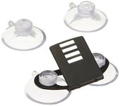 Escort Windshield Suction Cup Mount For Radar And Laser Detectors (Bracket & 4 Suction Cups)