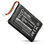 CELLONIC® GPS Battery Replacement for Garmin Camper 770 LMT-D, nüvi 40, 42, 52, 55, 56, 66, 68, 2689 (LM, LT, LMT) 361-00056-05 361-00056-11 750mAh Capacity SatNav Sat Nav Navi Power Pack