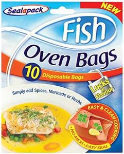 20 x Fish Oven Bags sealapack Bake Easy Clean Cooking perfect fish everytime