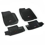 Rugged Ridge 12987.03 All Terrain Floor Liner,Frt/Rr 2007-2018 Jeep Wrangler(JK)