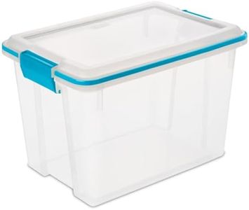 Sterilite Gasket Box, Clear, 19 Litre Capacity