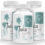 TUDCA Liver Supplements 1000mg Per Serving (180 Capsules, 3 Pack), Tauroursodeoxycholic Acid with Humic and Fulvic, Herbal Blend, for Detox Cleanse, Digestive Health