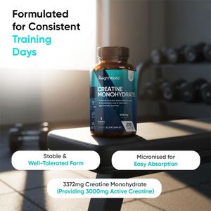 Creatine Monohydrate Tablets 3000mg – 270 Count