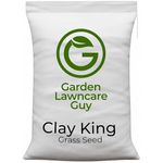 Clay King - Grass Seed for Clay Soil UK - Deep Rooting for Overseeding and New Lawns