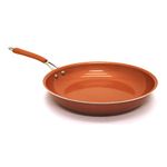 Starfrit Eco Copper 24cm (9.5") Non-Stick Fry Pan - Aluminum - Oven Safe - PFOA Free - Easy to Clean - Copper Color