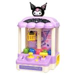 Tak Tak Toys Hello Kitty Kuromi Claw Machine - Mini Arcade Grabber Toy with Music & Lights, Coin-Operated Grab Game with Joystick Control, Interactive Toy Gift for Kids, Ages 3+ Years