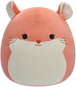 Squishmallows Original 14-Inch Erica Peach Chinchilla - Large Ultrasoft Official Jazwares Plush